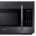 Samsung ME18H704SFG 30 in. W 1.8 cu. ft. Over the Range Microwave in Black Stainless with Sensor Cooking